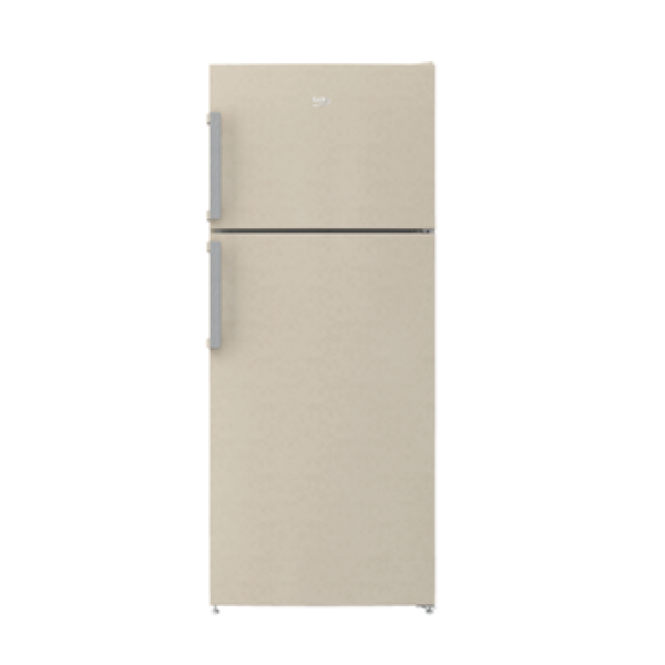 Réfrigérateur double portes BEKO  450 Litres beige BEKORDSE450K20B