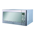 Micro onde grill SHARP R-562CTST 1200w 62 Litres