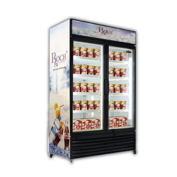 Réfrigérateur vertical ROCH RSF-700-O vitrine 2 portes 700 Litres