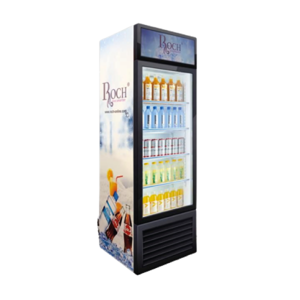 Réfrigérateur vertical ROCH RSF-260-O vitrine 260 Litres