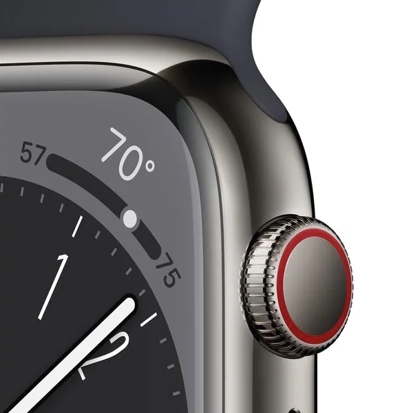 Apple watch série 8 sport 45mm Acier inoxydable