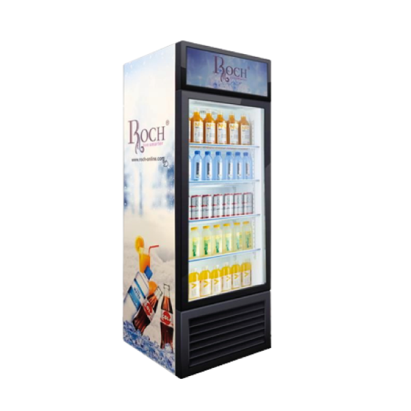 Réfrigérateur vertical ROCH RSF-420SE-O vitrine 420 Litres