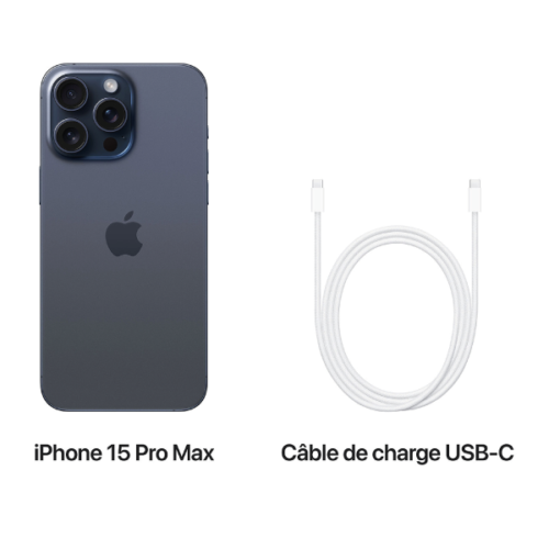 Apple iPhone 15 Pro max Titane Naturel – Image 3