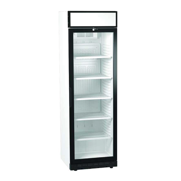 Réfrigérateur vertical vitrine SDS385DC less frost 390 Litres