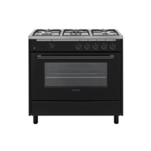 Cuisinière à gaz semi professionnelle Enduro RGC900TIBP 5 feux full option