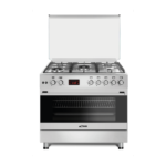 Cuisinière ASTECH CK96MS 90/60 5 feux full option ventilo Ecran