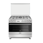 Cuisinière ASTECH CK92CRM  Minuterie 5 Feux 60/60 à gaz 