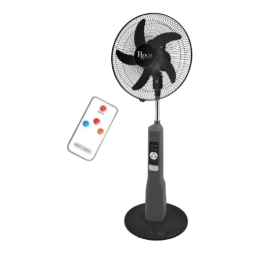 Ventilateur rechargeable ROCH RSF-918RB avec télécommande 18''