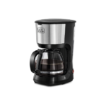 Cafetière 10 tasses DCM750S-B5 Black+Decker 750 W avec carafe en verre pour café filtre