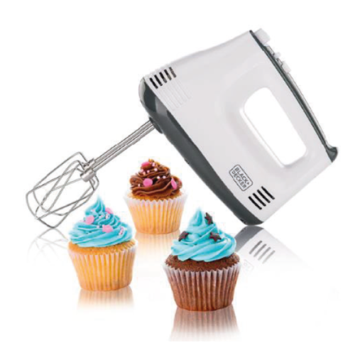 Batteur à main Black & Decker M350-B5 Blanc 300W