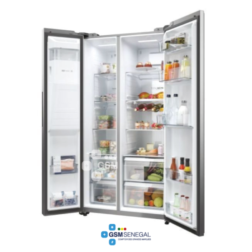 Réfrigérateur side by side Américain Haier HSW59F18EIMM 601 Litres – Image 4