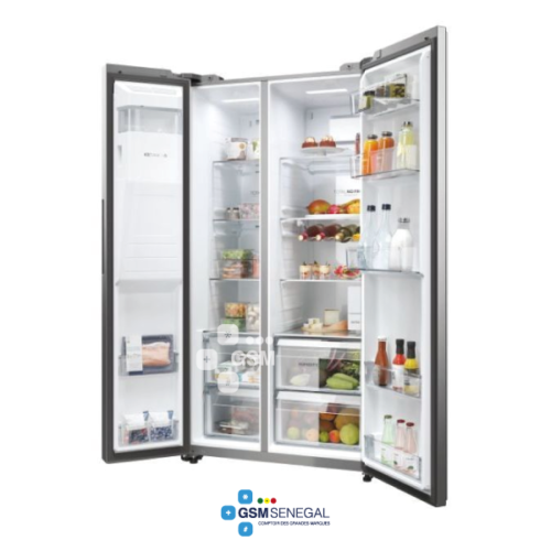 Réfrigérateur side by side Américain Haier HSW59F18EIPT 601 Litres – Image 4
