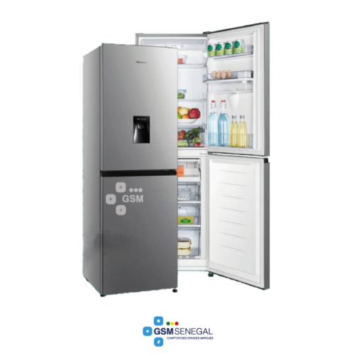 Réfrigérateur combiné  HISENSE RD-34DCASB 4 Tiroirs 250 Litres avec fontaine