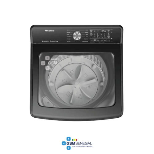 Machine à laver HISENSE  WT52025DB  Chargement Supérieur 20 KGS Inverter  wifi – Image 2