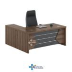 Table de bureau OZ-2509-16 Marron noir