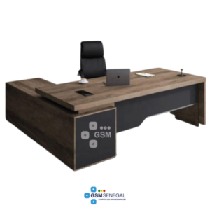 Table de bureau OZ-EDKO2-18 Marron noir