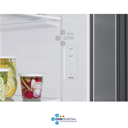 Side by side Food Center RS4000 SAMSUNG 583 Litres Wifi Aspect acier inoxydable – Image 3