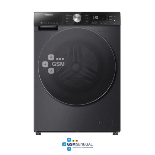 Machine à laver HISENSE WF5S1243BB  automatique 12kg A+++ Connect LIFE load premium – Image 2