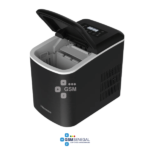 Machine à glace HISENSE ICM1504 Inox 15Kg noir