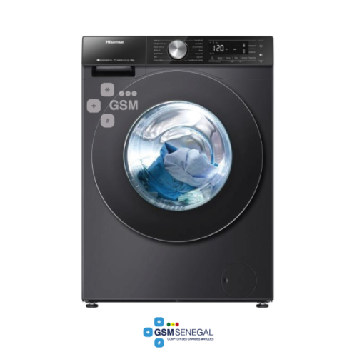 Machine à laver HISENSE WF5S1243BB  automatique 12kg A+++ Connect LIFE load premium – Image 4