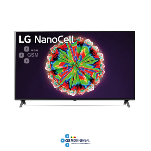 Téléviseur smart nanocell LG 55NANO80VNA 55 pouces 4K