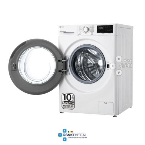 Machine à laver LG F4R3TYG3W à ouverture frontale 8 kg – Image 2