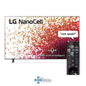 Téléviseur smart  nanocell LG 55NANO75VPA 55 pouces 4K