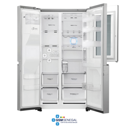 Réfrigérateur side by side LG GC-X247CSBV 668 Litres distributeur d’eau et de glaçon intégré