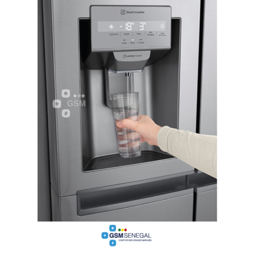 Réfrigérateur side by side LG GC-L257SLRL distributeur d’eau et glaçon intégré 694 Litres – Image 3