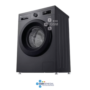 Machine à laver LG F2Y1HYP6J à ouverture frontale 7 kg finition noir moyen