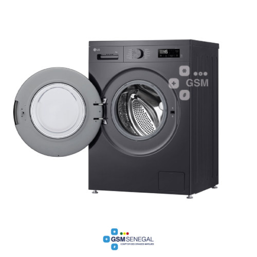 Machine à laver LG F2Y1HYP6J à ouverture frontale 7 kg finition noir moyen – Image 3