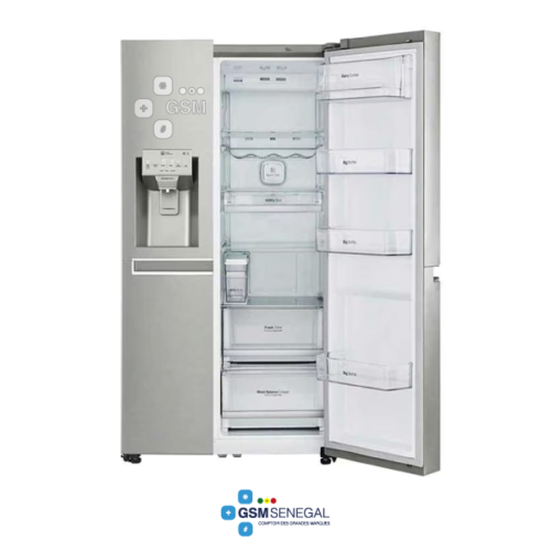 Réfrigérateur side by side LG GR-J337CSAL 761 Litres distributeur d’eau et à glaçons intégré