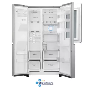 Réfrigérateur side by side LG GC-X247CSBV 668 Litres distributeur d’eau et de glaçon intégré