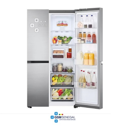 Réfrigérateur side by side LG GC-B257SLWL  694 Litres Inverter