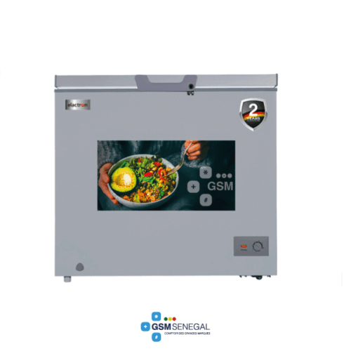 Congélateur Horizontal ELACTRON EL149CFS 300 Litres GRIS