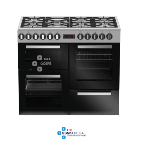 Cuisinière ANDURO  PCK100X60X avec affichage Multifours 7 Feux 100/90cm