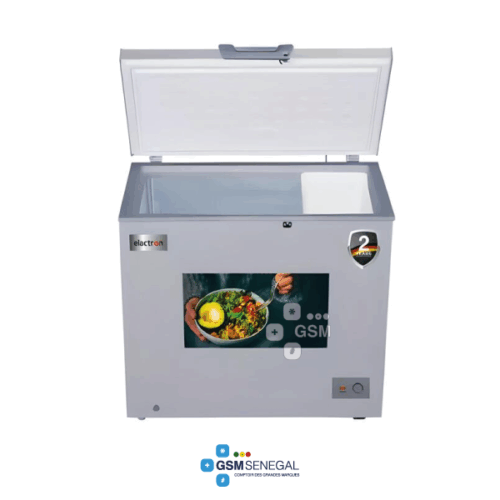 Congélateur Horizontal ELACTRON EL149CFS 300 Litres GRIS – Image 2