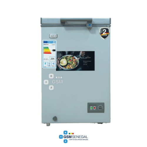 Congélateur Horizontal ELACTRON EL193BD1140 200 Litres GRIS – Image 3