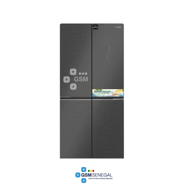 Réfrigérateur SIDE BY SIDE SMART TECHNOLOGY STR-857H 445 Litres – Image 2