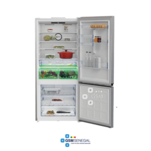 Réfrigérateur combiné  BEKO RCNE730E4SXBR inverter 3 tiroirs nofrost 730 Litres